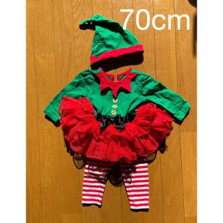 トイザラス(トイザらス)のクリスマス　コスチューム　70cm(ワンピース)