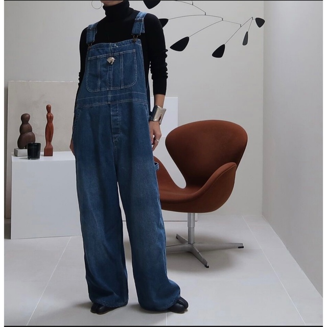 ARGUE アギュー OVERSIZED LADY OVERALL DENIM-