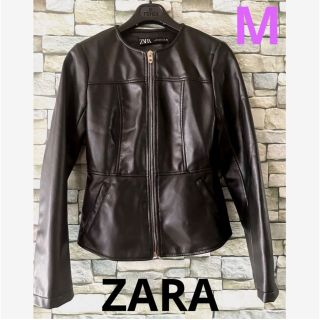 ザラ(ZARA)の☆美品　ZARA ライダースジャケット(ライダースジャケット)