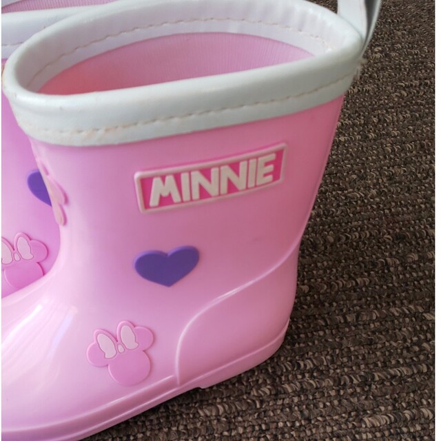 Disney(ディズニー)のミニーマウス長靴 ⭐️中敷き付き⭐️ キッズ/ベビー/マタニティのキッズ靴/シューズ(15cm~)(その他)の商品写真