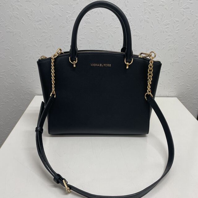 【美品】マイケルコース MICHAELKORS 2way ショルダーバック　黒