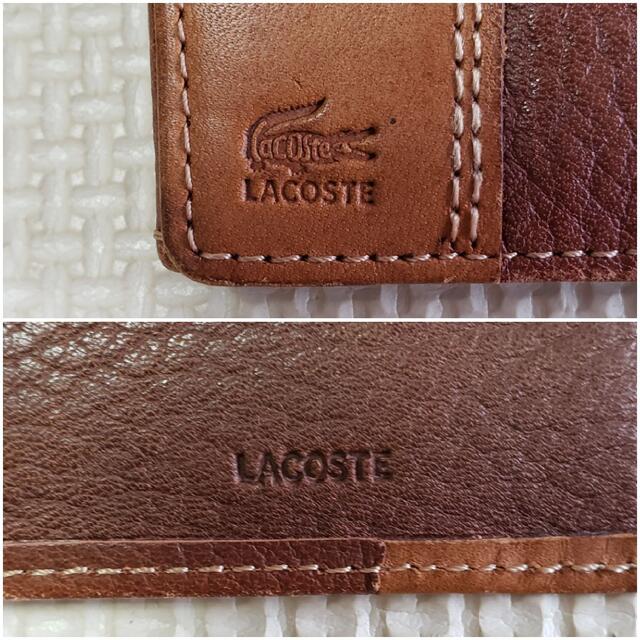 LACOSTE(ラコステ)のLACOSTE カードケース メンズのファッション小物(名刺入れ/定期入れ)の商品写真