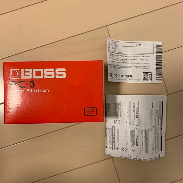 boss rc-3 (ACアダプター付き) 1