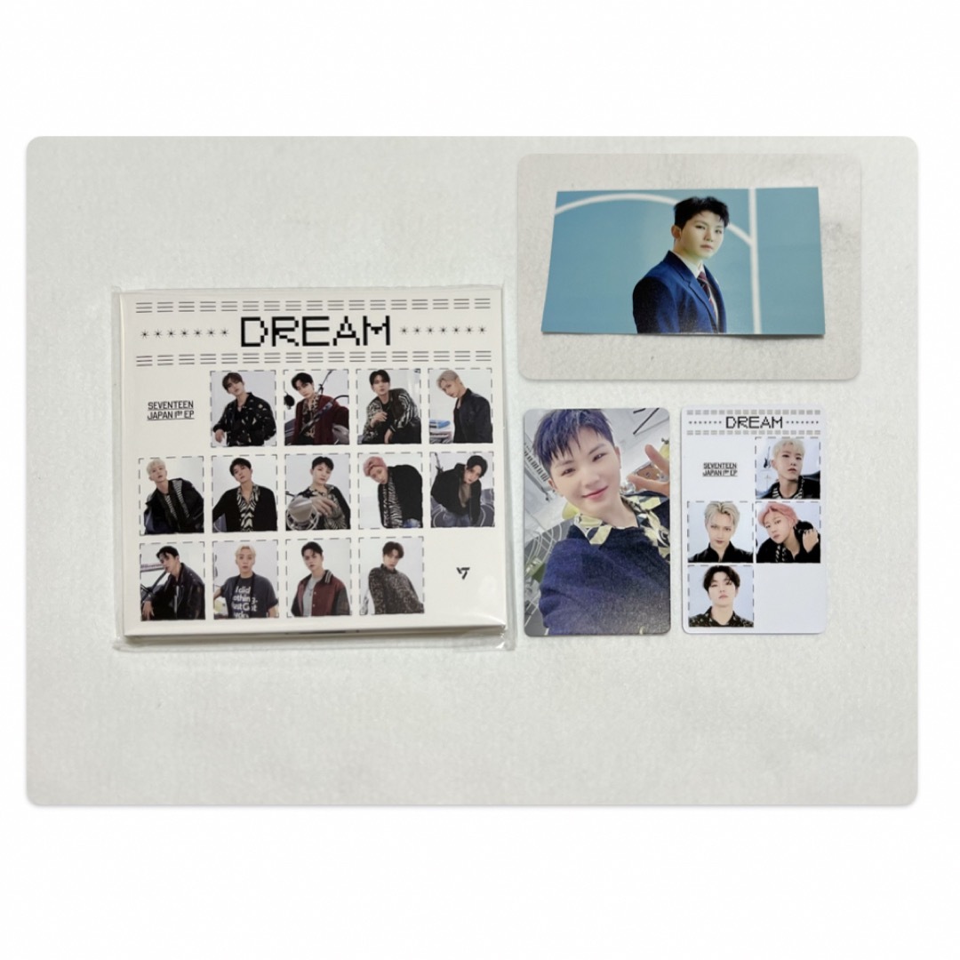SEVENTEEN(セブンティーン)のSEVENTEEN DREAM 初回D盤 ウジ トレカのみ エンタメ/ホビーのCD(K-POP/アジア)の商品写真