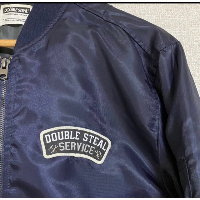 DOUBLE STEAL(ダブルスティール)のDOUBLE STEAL ボンバージャケット　MA-1 メンズのジャケット/アウター(フライトジャケット)の商品写真