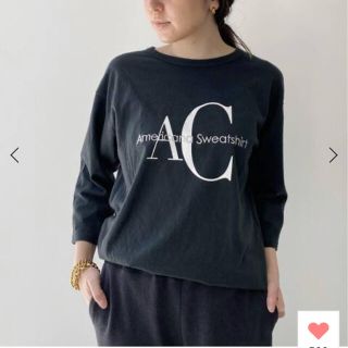 アパルトモンドゥーズィエムクラス(L'Appartement DEUXIEME CLASSE)のL'Appartement   アメリカーナ　AC Long Ｔシャツ(カットソー(長袖/七分))