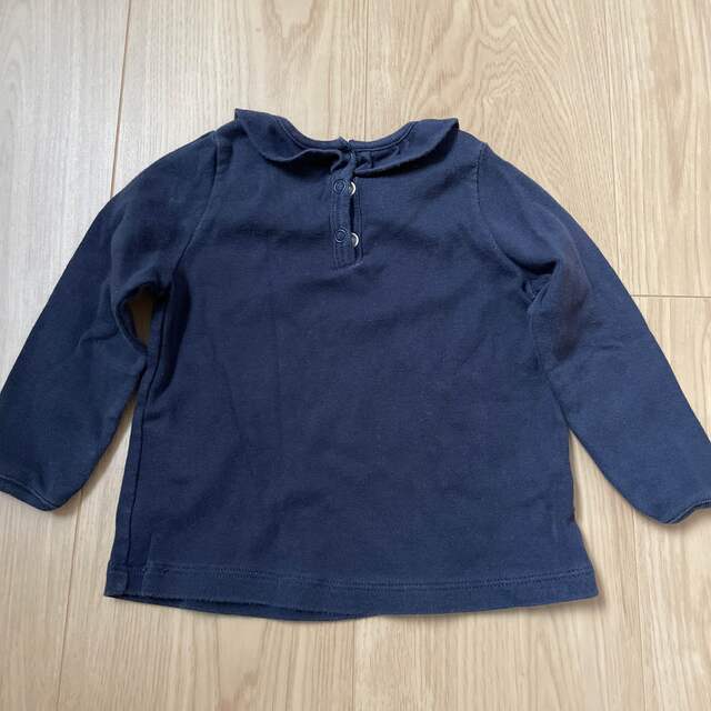 PETIT BATEAU(プチバトー)のプチバトー　カットソー&パンツ　セット キッズ/ベビー/マタニティのベビー服(~85cm)(シャツ/カットソー)の商品写真