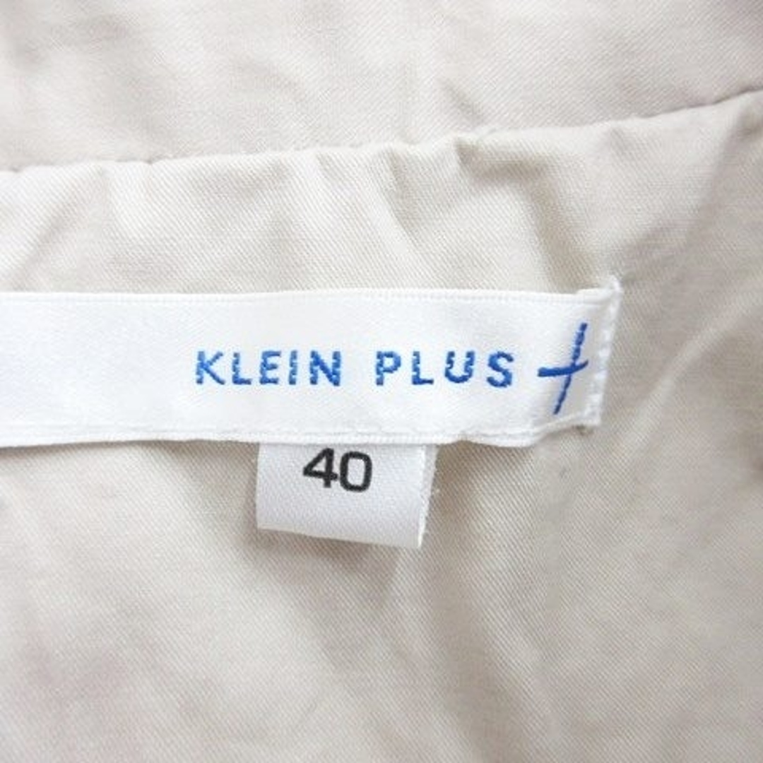 KLEIN PLUS(クランプリュス)のクランプリュス ミッシェルクラン KLEIN PLUS コート ベージュ 40 レディースのジャケット/アウター(その他)の商品写真