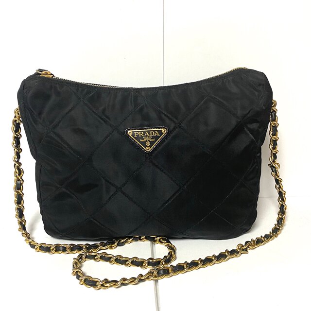 公式の 正規品 PRADA ✨美品 巾着 プラダ ポーチ 巾着 ミニバッグ