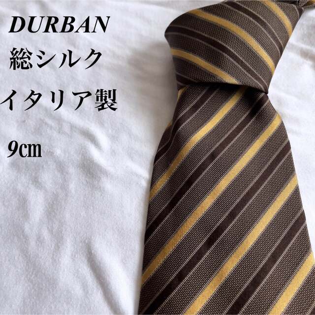 日時指定 D'URBAN ダーバン ネクタイ ビジネス シルク イタリア製 高級