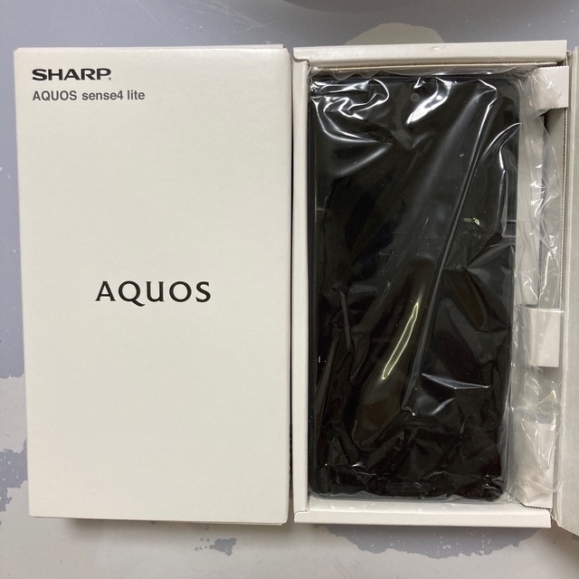 SHARP AQUOS sense4  lite ブラック　新品未使用