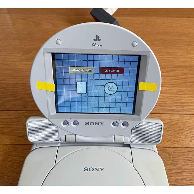 Plantation(プランテーション)のSONY PlayStation ps one本体　専用液晶モニター付 エンタメ/ホビーのゲームソフト/ゲーム機本体(家庭用ゲーム機本体)の商品写真