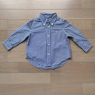 ラルフローレン シャツ/カットソー(ベビー服)(ギンガムチェック)の