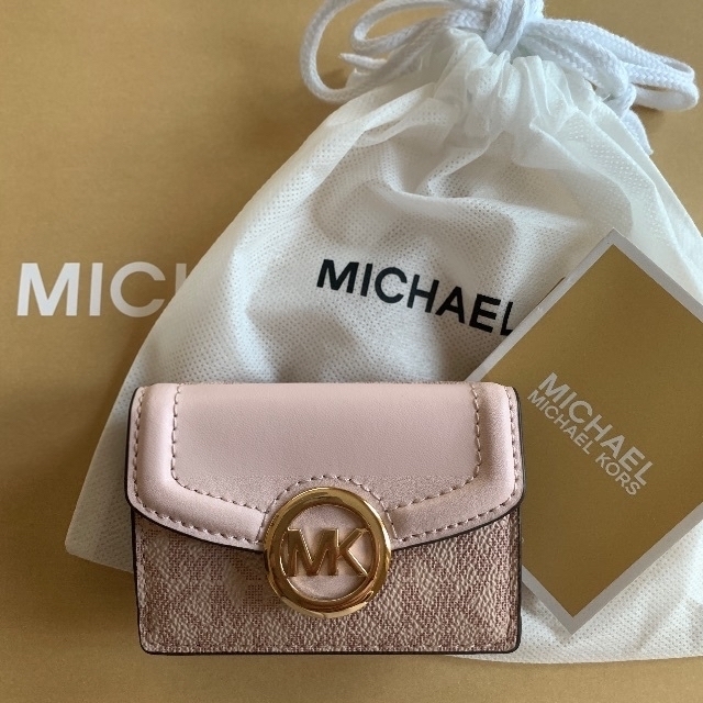 1年保証』 MICHAEL KORS マイケルコース ミニウォレット リール