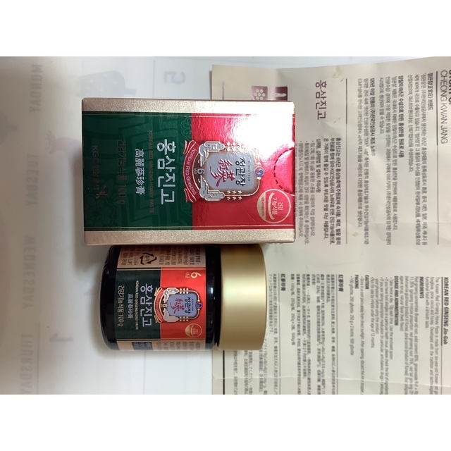 最大87%オフ! 新品未開封 正官庄高麗人参 高麗蔘珍膏 エキス100g x 4