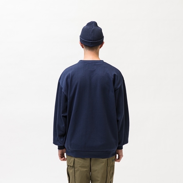 W)taps(ダブルタップス)の新品 Wtaps Academy Sweatshirt Navy S メンズのトップス(スウェット)の商品写真