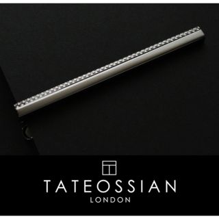 タテオシアン(TATEOSSIAN)の9311◆TATEOSSIAN タテオシアン◆ネクタイピン◆ガンメタリック◆(ネクタイピン)