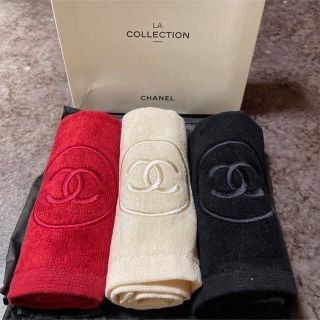 シャネル(CHANEL)の☆CHANEL☆ サブリマージュ　コットン100%  ハンドタオル(ハンカチ)