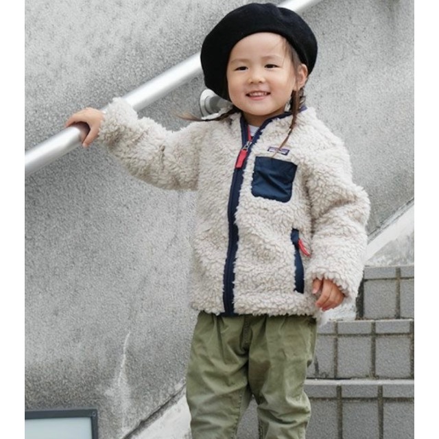 patagonia(パタゴニア)の【6-12M】パタゴニア　フリース キッズ/ベビー/マタニティのベビー服(~85cm)(ジャケット/コート)の商品写真