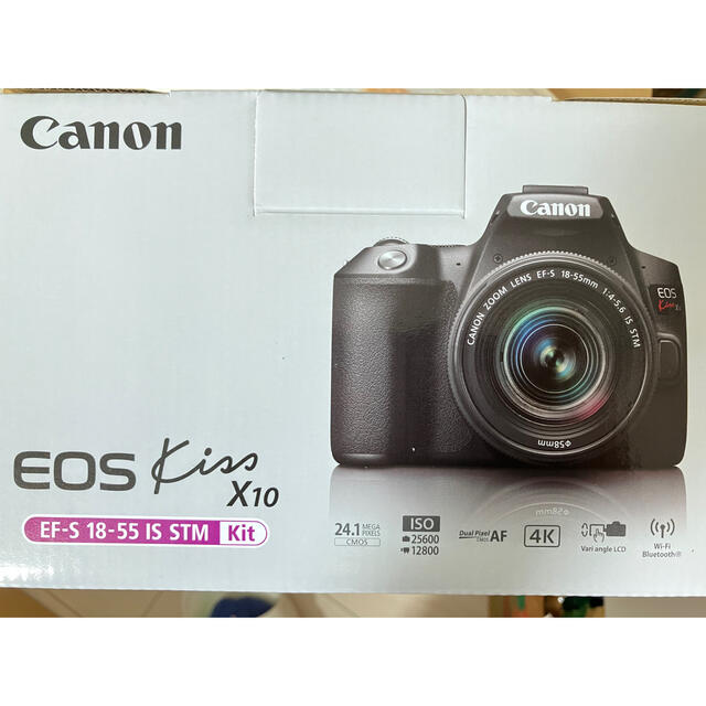 大きな取引 Canon レンズキット EF-S18-55 X10 KISS EOS 【新品】Canon ...