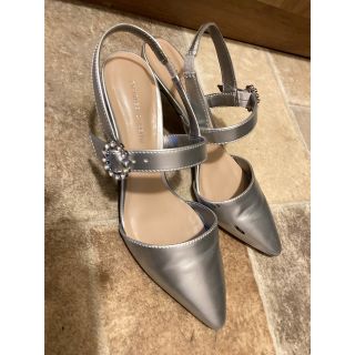 チャールズアンドキース(Charles and Keith)のチャールズアンドキース　スリングバック　パンプス　22.5cm(ハイヒール/パンプス)