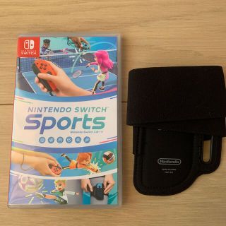 ニンテンドースイッチ(Nintendo Switch)のNintendo Switch Sports レッグバンド付き(ゲーム)