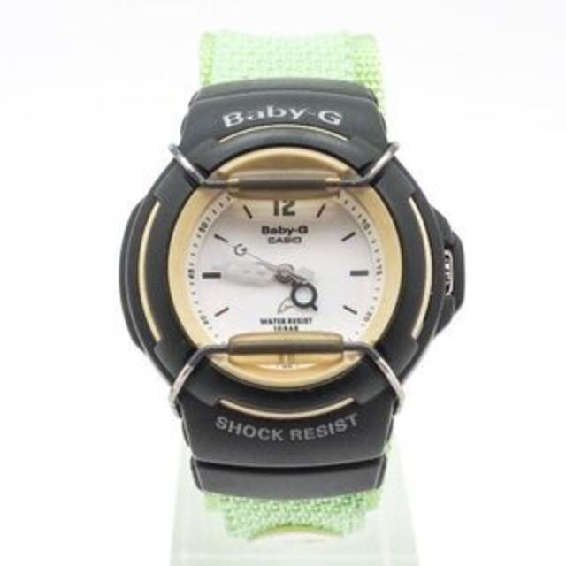 Baby-G(ベビージー)の《希少》Baby-G 腕時計 ホワイト クォーツ メッシュベルト 10気圧防水 レディースのファッション小物(腕時計)の商品写真