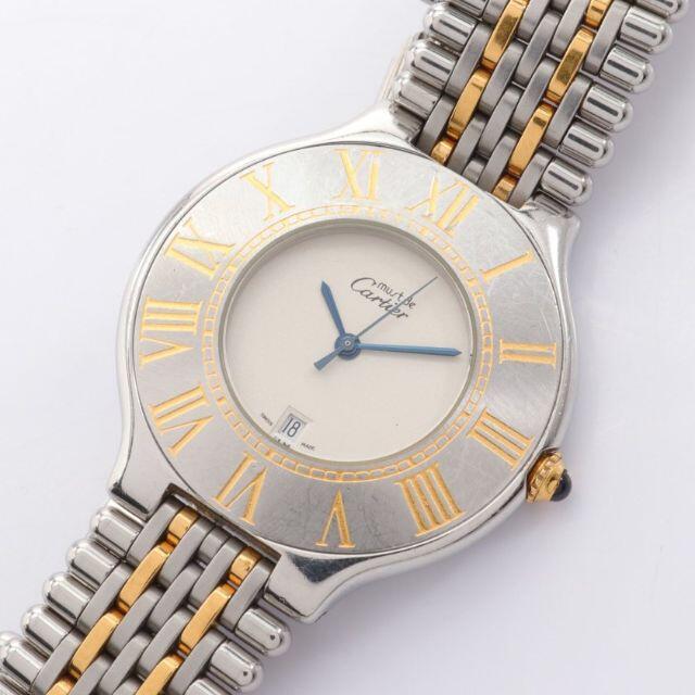 Cartier(カルティエ)のDランク マスト21ヴァンティアン ボーイズ 腕時計 クオーツ SS 不動品 メンズの時計(腕時計(デジタル))の商品写真