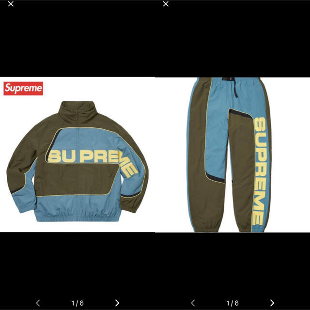 supreme S Paneled Track Jacket pants セットメンズ