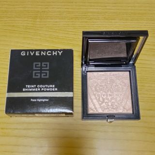 ジバンシィ(GIVENCHY)のGIVENCHY タンクチュール シマー パウダー 01 ピンク ハイライト(フェイスパウダー)