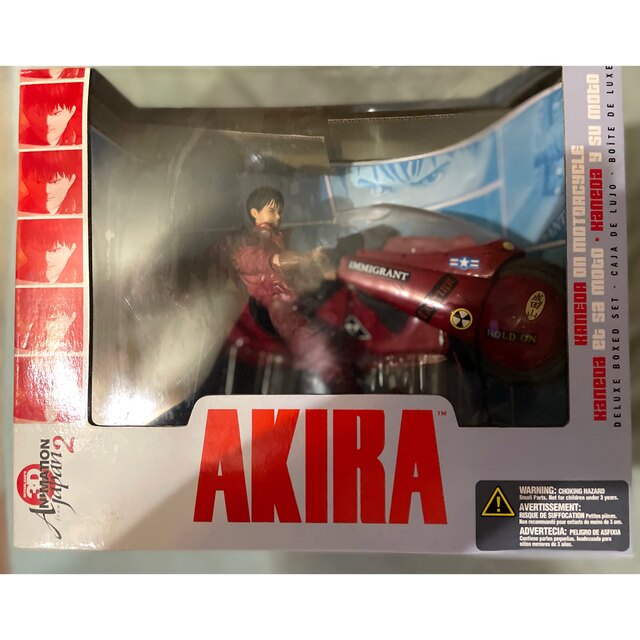 AKIRA 金田+バイクセット モーターサイクルボックス 完成品フィギュア