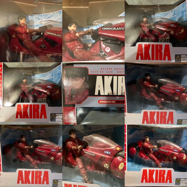 AKIRA 金田+バイクセット モーターサイクルボックス 完成品フィギュア