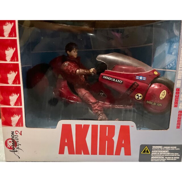 AKIRA 金田+バイクセット モーターサイクルボックス 完成品フィギュア