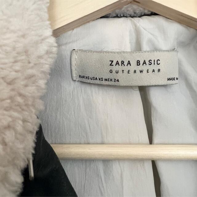ZARA(ザラ)のZARA BASIC ザラ ライダースジャケット 未使用 XS レディースのジャケット/アウター(ライダースジャケット)の商品写真