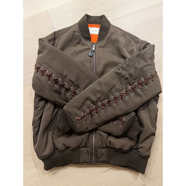 G.V.G.V. LACE UP MA-1 BLOUSON 42-