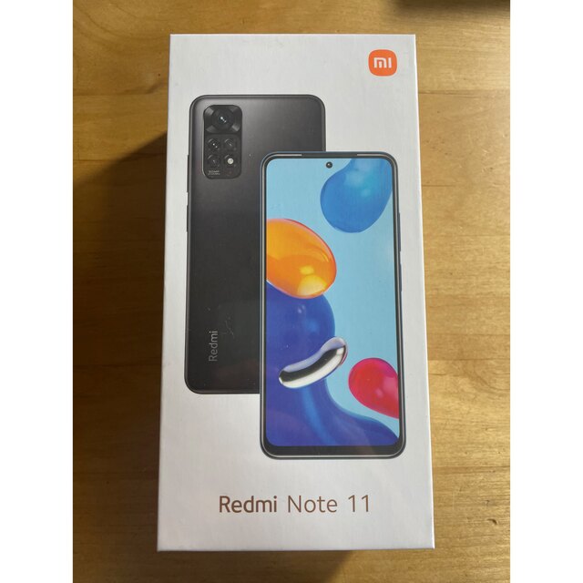 Xiaomi Redmi Note11新品未開封（グレー）