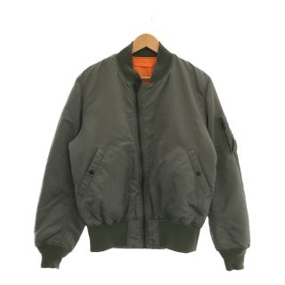 ALPHA INDUSTRIES◇×KYNE/ON AIR/フライトジャケット/XL/ナイロン/BLK