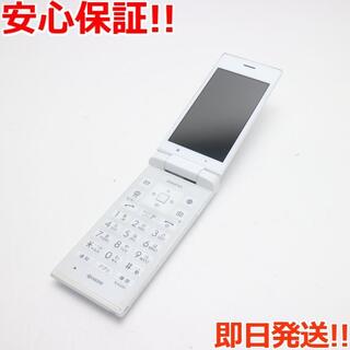 キョウセラ(京セラ)の超美品 SoftBank 501KC DIGNO ケータイ ホワイト (携帯電話本体)