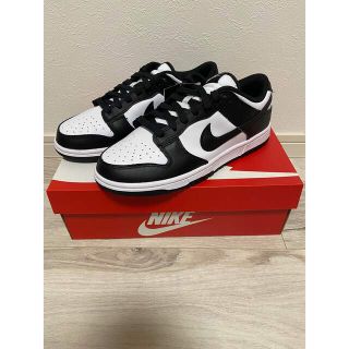 ナイキ(NIKE)のNIKE DUNK LOW RETRO WHITE BLACK(スニーカー)