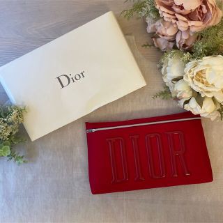 クリスチャンディオール(Christian Dior)の【美品】Dior クラッチバッグ ポーチ ノベルティ 箱あり(クラッチバッグ)