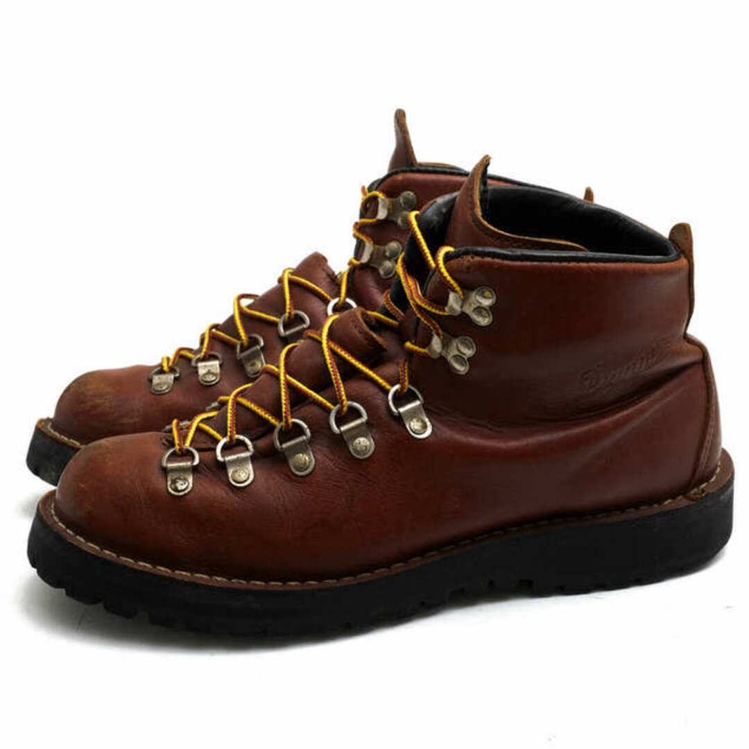 ダナー／Danner マウンテンブーツ トレッキングブーツ シューズ 靴 メンズ 男性 男性用レザー 革 本革 ブラウン 茶  D-30520X MOUNTAIN LIGHT マウンテンライト ダナー式ステッチダウン製法 Vibramソール