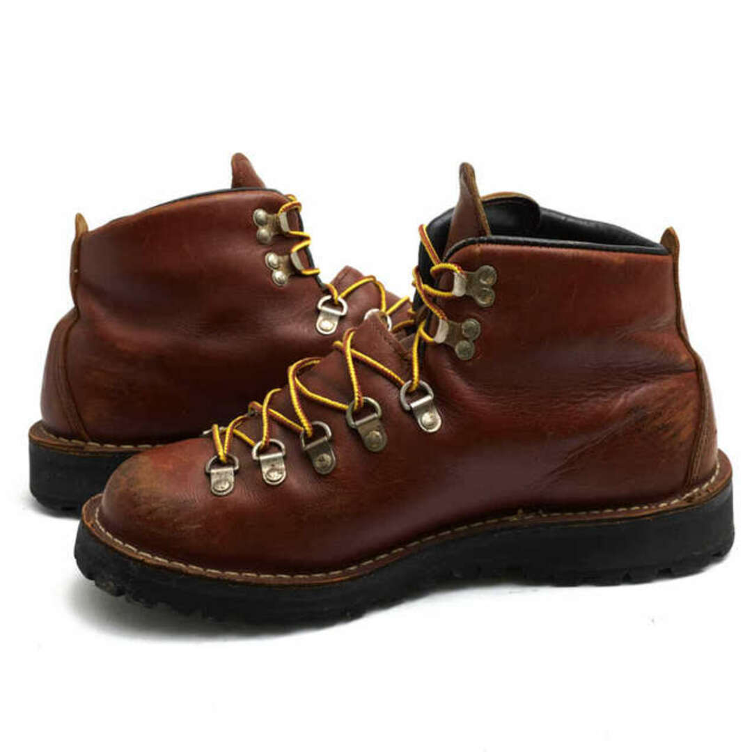 ダナー／Danner マウンテンブーツ トレッキングブーツ シューズ 靴 メンズ 男性 男性用レザー 革 本革 ブラウン 茶  D-30520X MOUNTAIN LIGHT マウンテンライト ダナー式ステッチダウン製法 Vibramソール