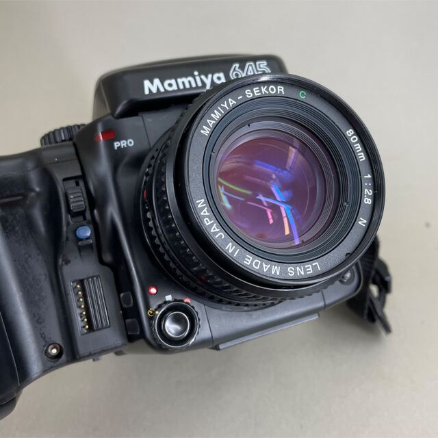 マミヤMamiya645pro AEプリズムファインダー  専用レンズ3本付き