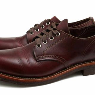 チペワ(CHIPPEWA)のチペワ／CHIPPEWA シューズ 靴 メンズ 男性 男性用レザー 革 本革 レッド ブラウン 赤 茶  1901M74 4INCH SERVICE OXFORD 4インチ サービス オックスフォード プレーントゥ Vibramソール グッドイヤーウェルト製法(その他)