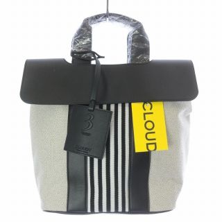 アザー(other)のクラウディ Two Tone Kente Bag トートバッグ 黒 白(トートバッグ)