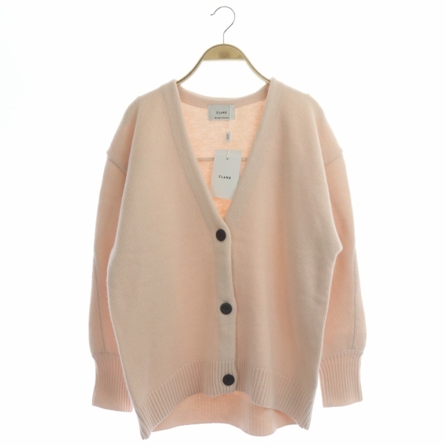 ふるさと割】 EC完売 Minami Tanaka×CLANE ニットカーディガン ピンク