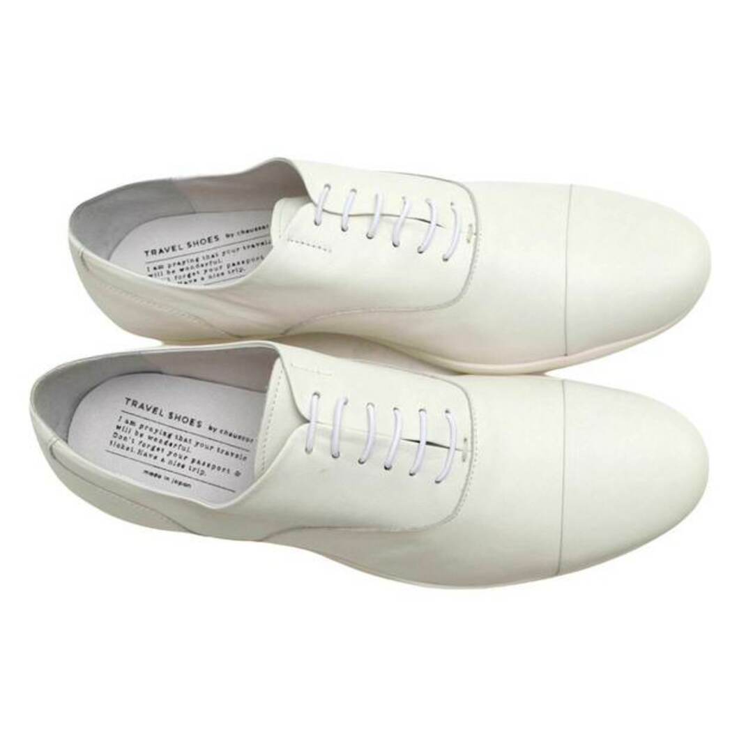 chausser(ショセ)のショセ／chausser シューズ ビジネスシューズ 靴 ビジネス メンズ 男性 男性用レザー 革 本革 ホワイト 白  TR-001 ストレートチップ メンズの靴/シューズ(ドレス/ビジネス)の商品写真