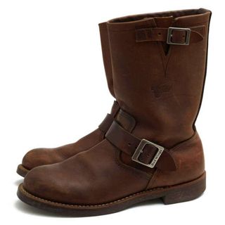 レッドウィング(REDWING)のレッドウィング／RED WING エンジニアブーツ シューズ 靴 メンズ 男性 男性用レザー 革 本革 ダークブラウン 茶 ブラウン  2991 11inch ENGINEER グッドイヤーウェルト製法(ブーツ)