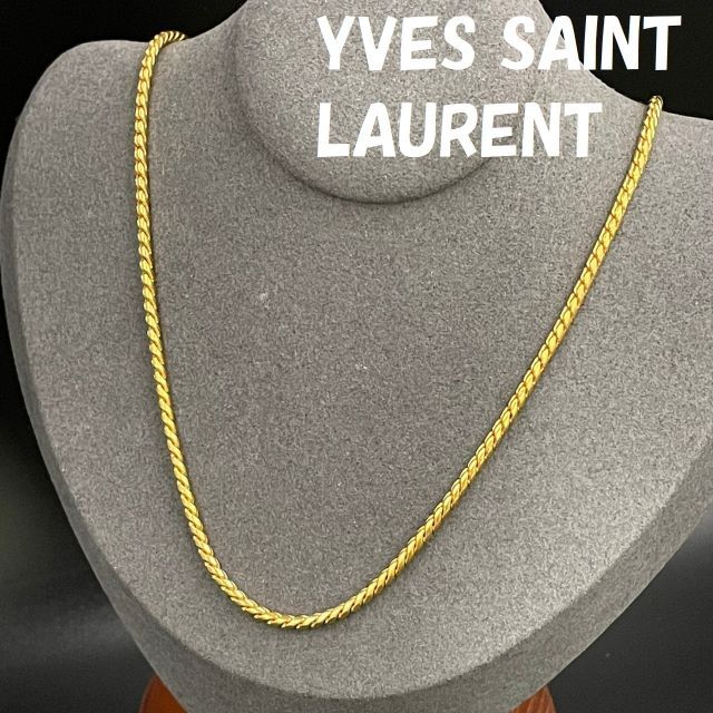 Saint Laurent(サンローラン)の購入者ありイヴ・サンローラン ネックレス YSL ゴールド アクセサリー  レディースのアクセサリー(ネックレス)の商品写真