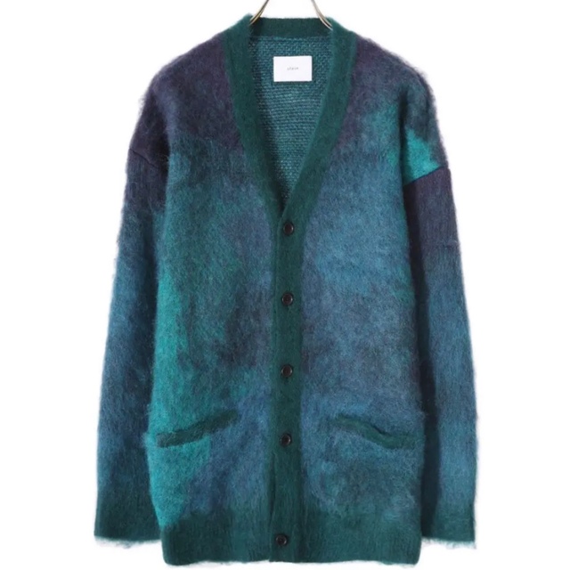 即購入stein GRADATION MOHAIR CARDIGAN M メンズのトップス(カーディガン)の商品写真